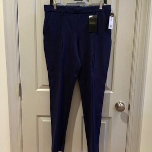 Lee Navy Tapered Ankle Trousers